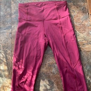 Lululemon Cropped Leggings Size 4